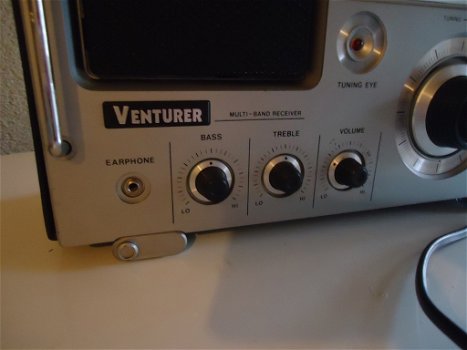 Radio Vintage Wereldontvanger Venturer multiband receiver mw lw fm air cb sw mb - 0