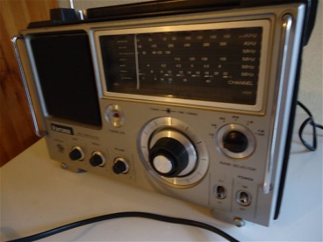 Radio Vintage Wereldontvanger Venturer multiband receiver mw lw fm air cb sw mb - 2