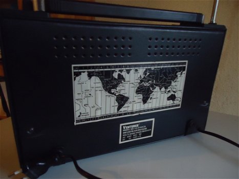 Radio Vintage Wereldontvanger Venturer multiband receiver mw lw fm air cb sw mb - 3