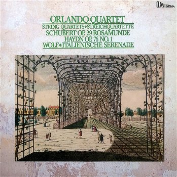 LP - Orlando Quartet - String Quartets - Schubert, Haydn, Wolf - 0