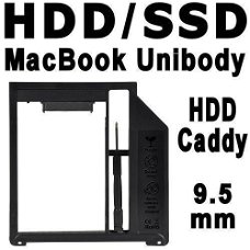 HDD Caddy | 2.5" SATA SSD in MacBook Pro Unibody of iMac