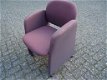 Stoel Arend 5490 relaxstoel bureaustoel op 4 wielen Designstoel - 1 - Thumbnail