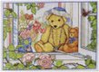 Borduurpakket Rose Garden Bear - 1 - Thumbnail