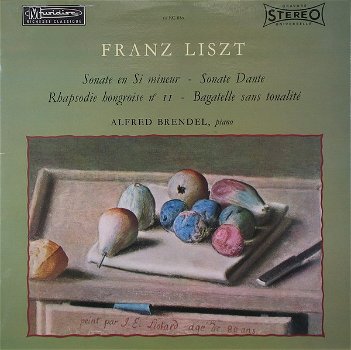 LP - LISZT - Alfred Brendel, piano - 0