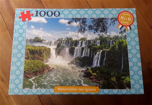 Puzzel / legpuzzel: watervallen van iguazu / r&b - 0