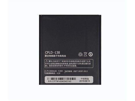 New battery CPLD-138 2000mAh/7.4WH 3.7V for COOLPAD Y70-C, Y60-C1, Y80-C - 0