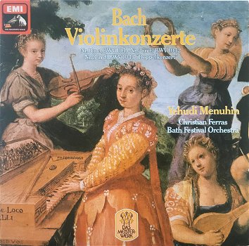 LP - BACH - Yehudi Menuhin, viool - 0