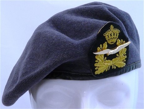 Baret, Koninklijke Luchtmacht, Officier, maat: 59, 1999.(Nr.1) - 0