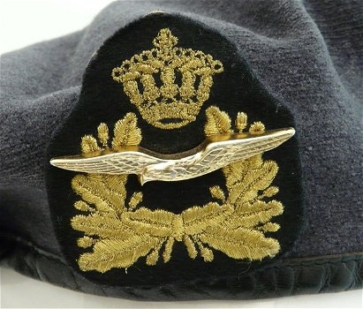 Baret, Koninklijke Luchtmacht, Officier, maat: 59, 1999.(Nr.1) - 2
