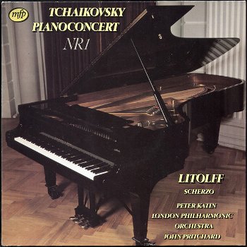 LP - Tchaikovsky, Litolff Scherzo - piano, Peter Katin - 0