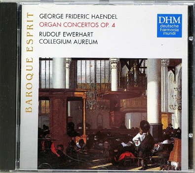 CD - Georg Friedrich Haendel - Rudolf Ewerhart, organ - 0