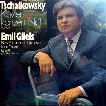 LP - Tschaikowsky - klavierkonzert 1 - Emil Gilels - 0