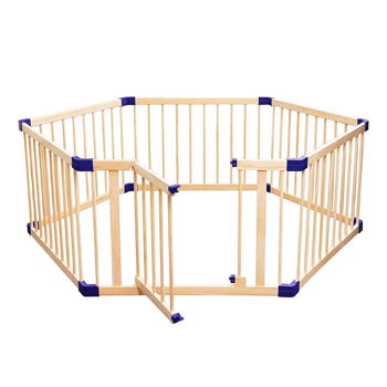 Houten Grondbox van 178 x 205 cm | Babypark | Degelijke uitvoering - 0