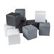 12 speelblokken - hoogwaardig foam - 15x15 cm - Zebra - 0 - Thumbnail