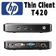 HP t420 Thin Client | DC 1Ghz SOC | 2GB DDR3 | 8GB MLC Flash - 1 - Thumbnail