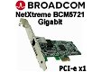 Broadcom NetXtreme BCM5721 Gigabit PCI-e x1 Adapter | FH/LP - 0 - Thumbnail