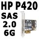 HP Smart Array P420 SAS SATA RAID 6G Controller, Gen8 8-Port - 0 - Thumbnail