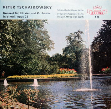 LP - Tschaikowsky - Gerda Hüttner, klavier - 0