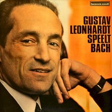 LP - BACH - Gustav Leonhardt, klavecimbel