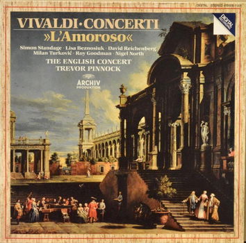 LP - VIVALDI - L'Amoroso - Trevor Pinnock - 0