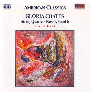Kreutzer Quartet - Gloria Coates – String Quartets Nos. 1, 5 And 6 (CD) Nieuw - 0