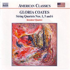 Kreutzer Quartet - Gloria Coates – String Quartets Nos. 1, 5 And 6 (CD) Nieuw