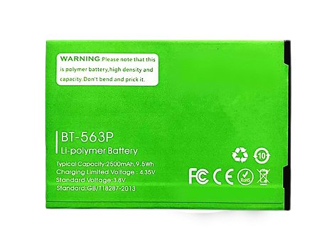 New battery BT-563P 2500mAh/9.5WH 3.8V for LEAGOO M5 plus - 0