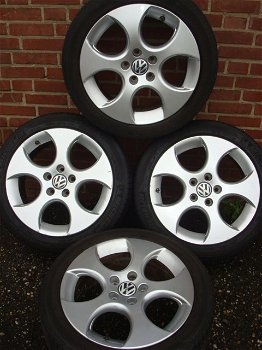 17''Originele GTI Velgen en Banden Steek 5x112 - 3