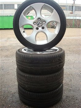 17''Originele GTI Velgen en Banden Steek 5x112 - 6