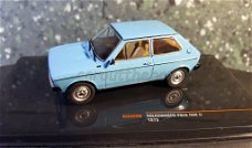 VW Polo 1 blauw 1:43 Ixo V968