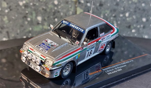 Vauxhall Chevette 2300 HSR #18 grijs 1:43 Ixo V980 - 1