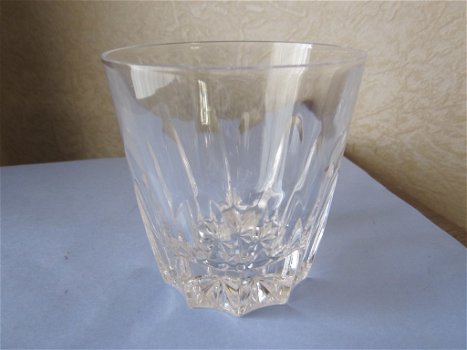 Prachtige Hoya kristal whiskey glas - tumbler - ingeslepen - 0