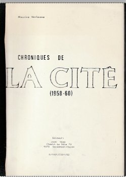 Chroniques de la cité (1958-1960) - 0