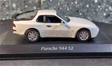 Porsche 944 S2 1989 wit 1:43 Maxichamps Max026