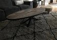 ovale salontafel , hout - 3 - Thumbnail