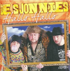 De Sjonnies – Hallo Hallo (3 Track CDSingle) Nieuw