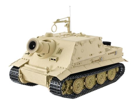 RC tank Sturm Tiger Tank 1:16 desert camouflage BB - 0