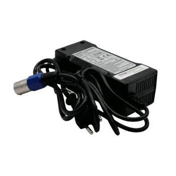 24 volt LifePo4 lader met 3 polige XLR plug - 1