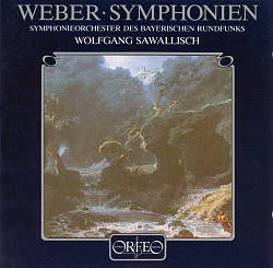 LP - WEBER - Symphonien - Wolfgang Sawallisch - 0