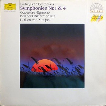 LP - BEETHOVEN - Egmont Overtüre - Karajan - 0