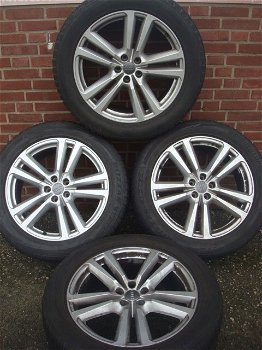 20 Inch Originele Audi Q5 TDI S-Line Velgen + Banden Steek 5x112 - 4