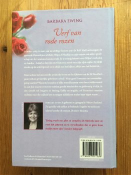 Barbara Ewing met Verf van rode rozen - 1