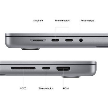 Apple MacBook Pro 16 8TB SSD 96GB RAM M2 MAX Chip 12-Core CPU 38-Core GPU Space Grey Nieuw - 4