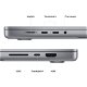 Apple MacBook Pro 16 8TB SSD 96GB RAM M2 MAX Chip 12-Core CPU 38-Core GPU Space Grey Nieuw - 4 - Thumbnail
