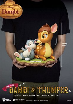 Beast Kingdom Disney Master Craft Statue Bambi & Thumper MC-082 - 6