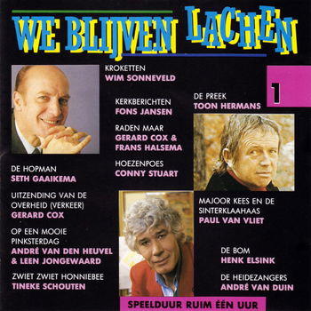 We Blijven Lachen 1 (CD) Nieuw - 0