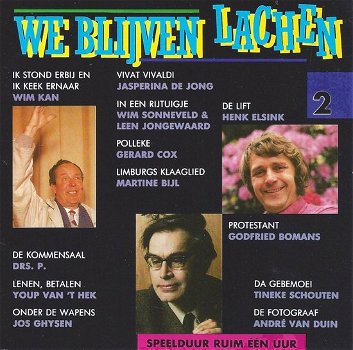 We Blijven Lachen 2 (CD) Nieuw - 0