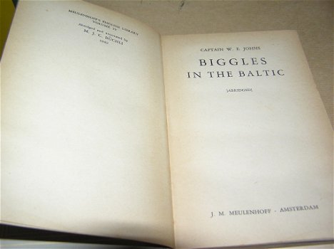Biggles in the Baltic(engels) - W.E. Johns - 3