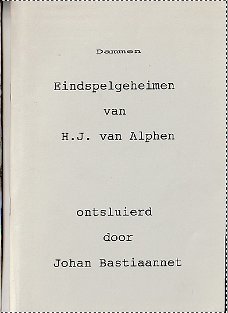 Eindspelgeheimen van H.J. van Alphen