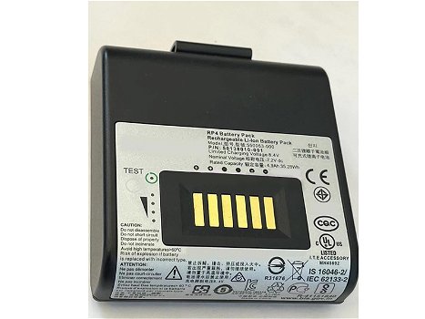 High-compatibility battery 550053-000 for HONEYWELL RP4 - 0